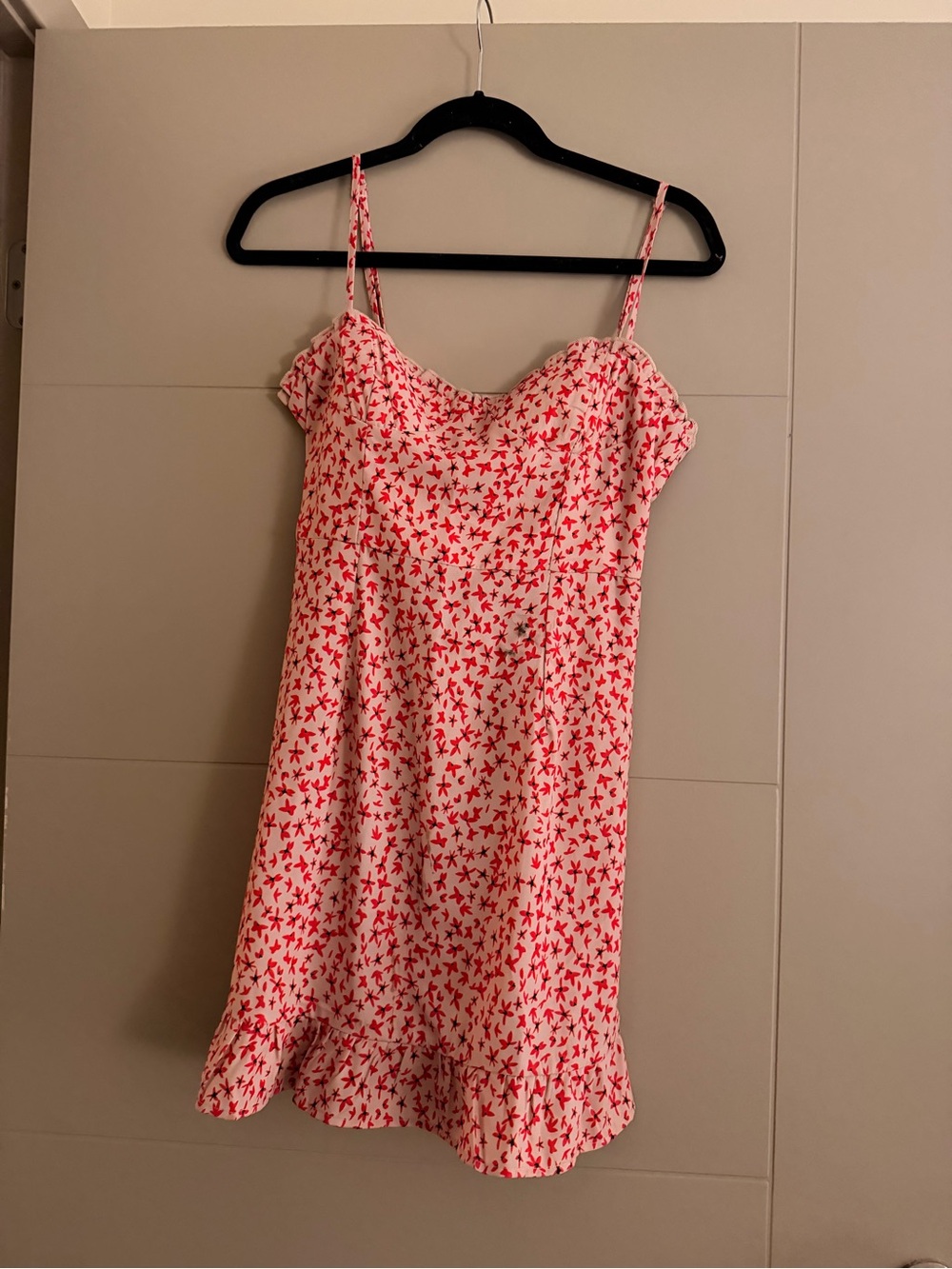 Princess Polly Pink & Red Floral Mini Dress